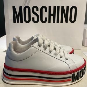 MOSCHINO PLATFORM SNEAKERS